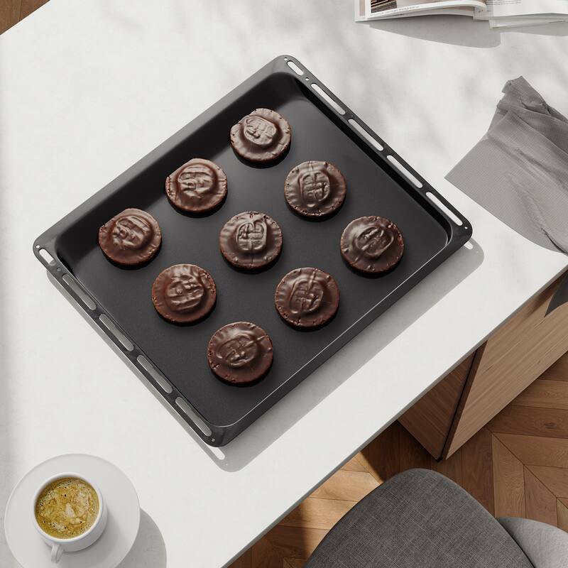 Black Oven Broiling Pan fits Empava 24 " Electric Oven 24WOE40L On